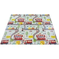 Calma Dragon Alfombra de Juegos Bebe- Plegable- Antideslizante y Acolchada- Antigolpe- 200 x 180 x 1.5cm- Manta de…